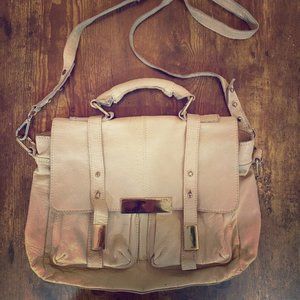 100% Real Leather ASOS Messenger Bag